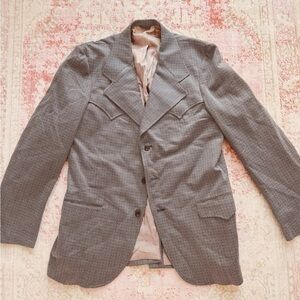 Knit Pickers, Vintage Classic Gray Men's Blazer